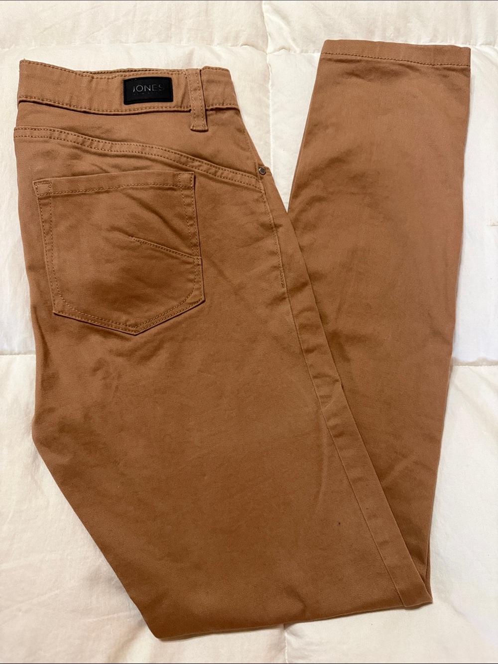 Jones New York Madison Skinny Ankle Pants in Camel